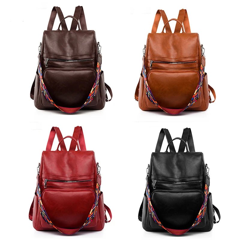 Ari Leather Handbag - AroundTheWineCooler