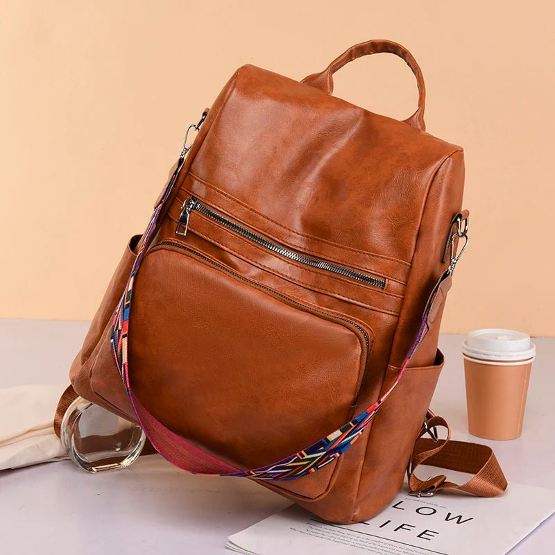 Ari Leather Handbag - AroundTheWineCooler