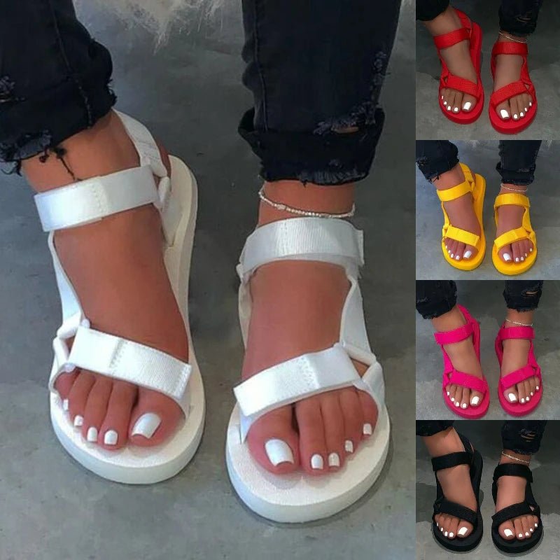 Soft Slip strap Sandals - AroundTheWineCooler