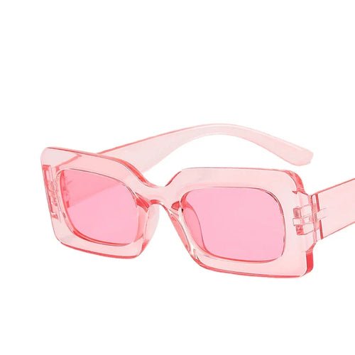 New Vintage Rectangle Sunglasses - AroundTheWineCooler