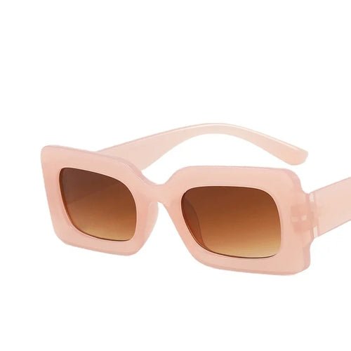New Vintage Rectangle Sunglasses - AroundTheWineCooler