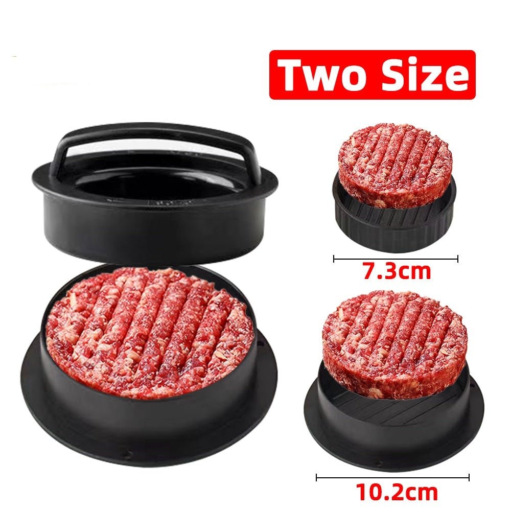 Round Hamburger Meat Press Maker - AroundTheWineCooler
