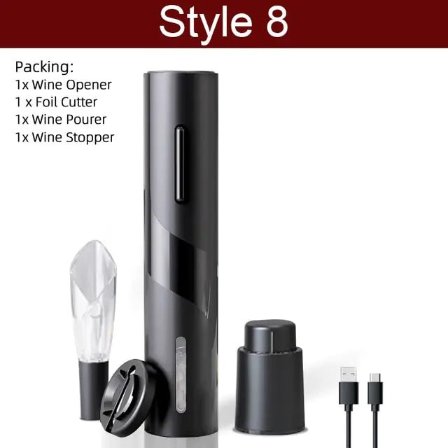 Automatic Corkscrew Wine Opener - AroundTheWineCooler