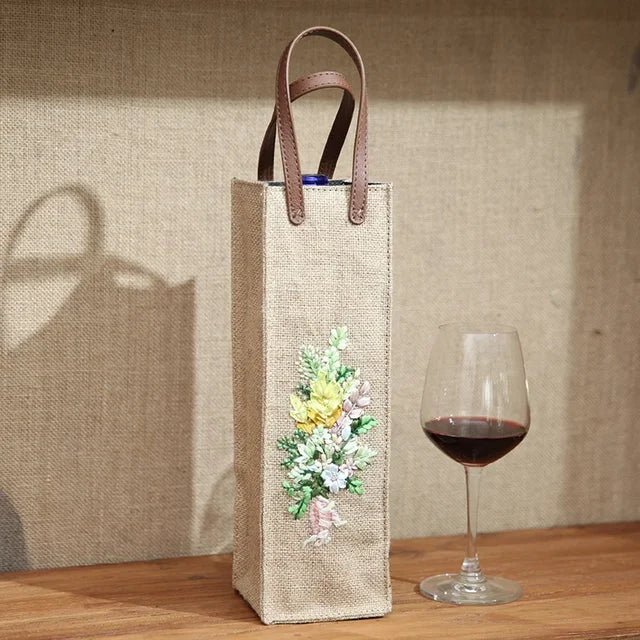 Diamond Wine Bag Bottle Gift - AroundTheWineCooler
