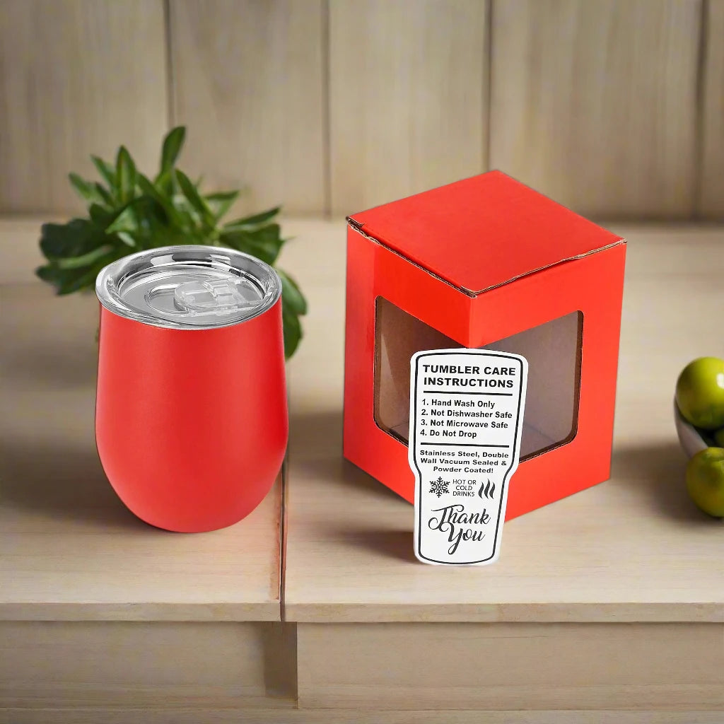 12oz Wine Tumbler - AroundTheWineCooler