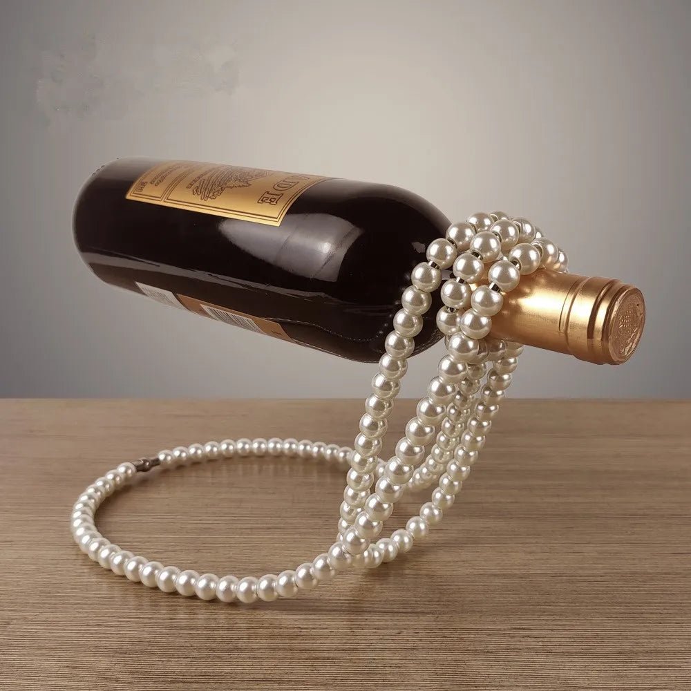 Creative Pearl Necklace Wine - AroundTheWineCooler