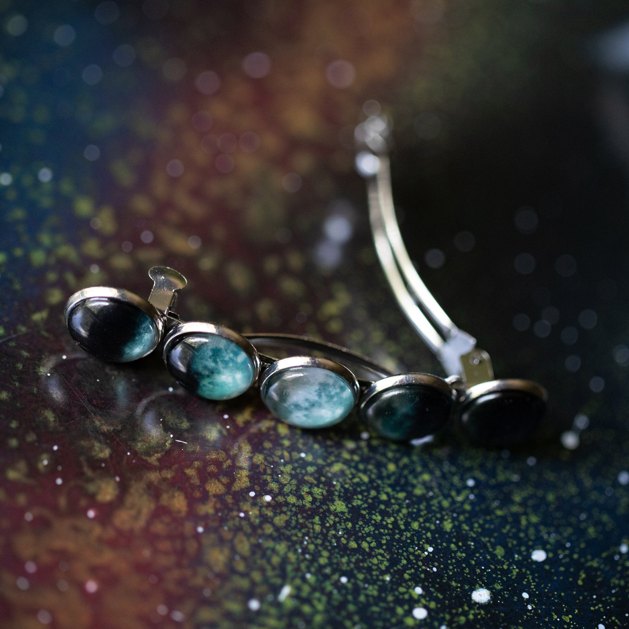 Moon Phase Hair Clip Barrette - AroundTheWineCooler