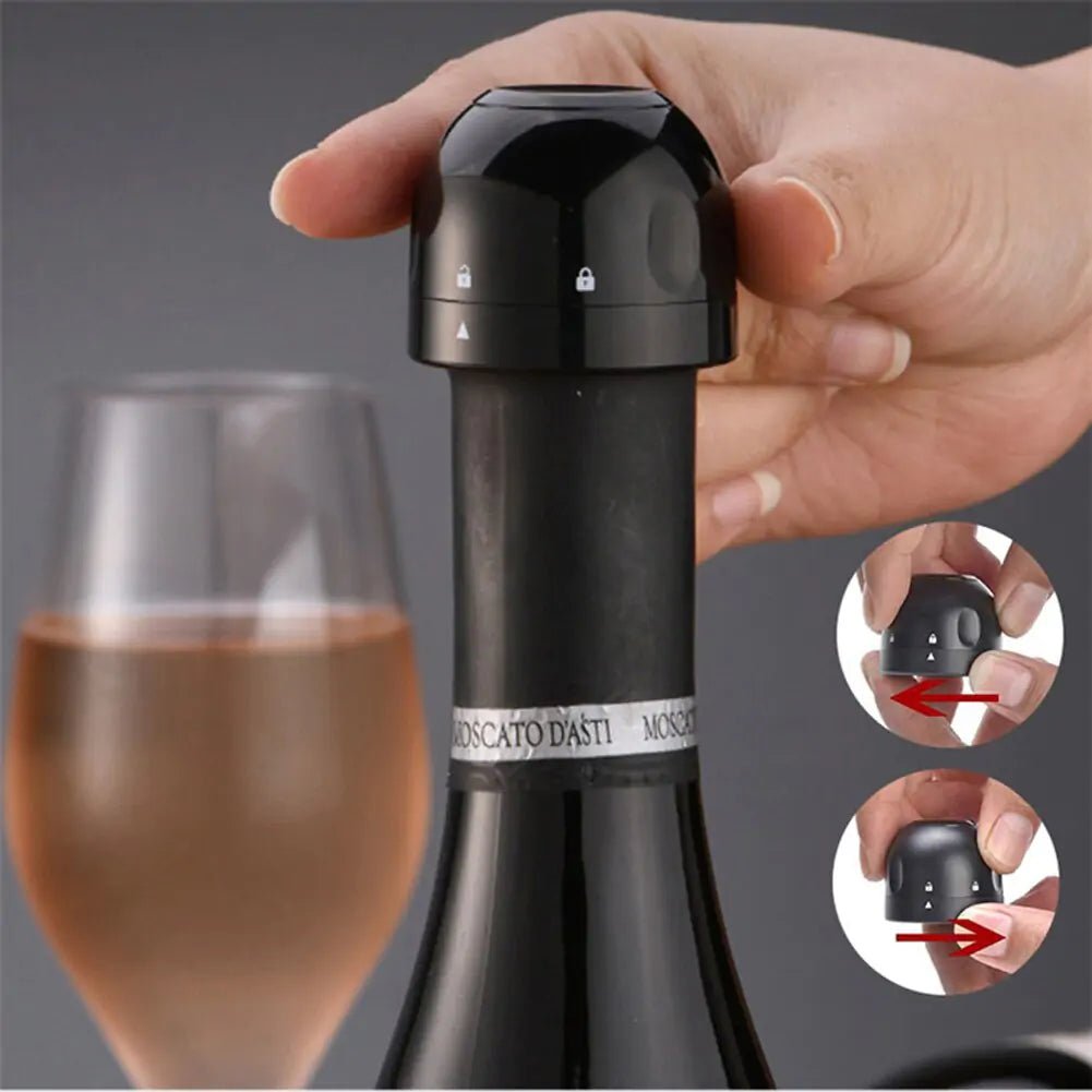 Champagne Wine Bottle Stopper - AroundTheWineCooler