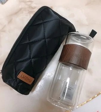 Glass Tea Infuser Bottle - AroundTheWineCooler