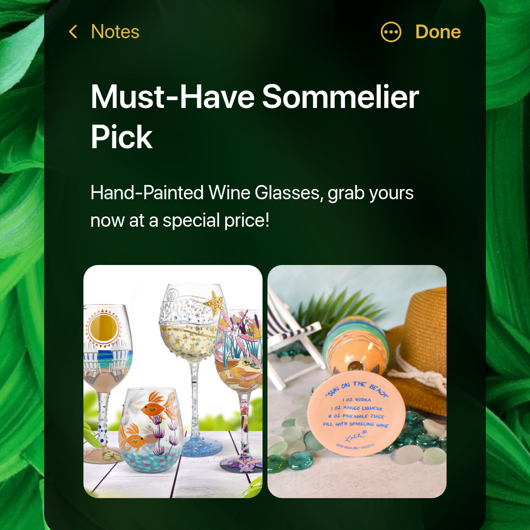 Palm Tree - Lolita -Hand-Painted