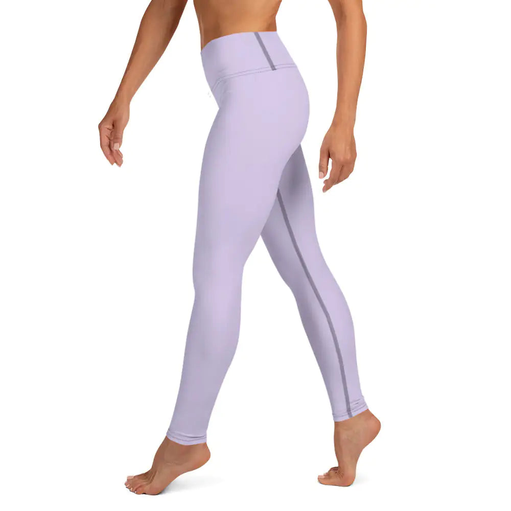 Women's Tropical Purple Sunset Yoga Leggings