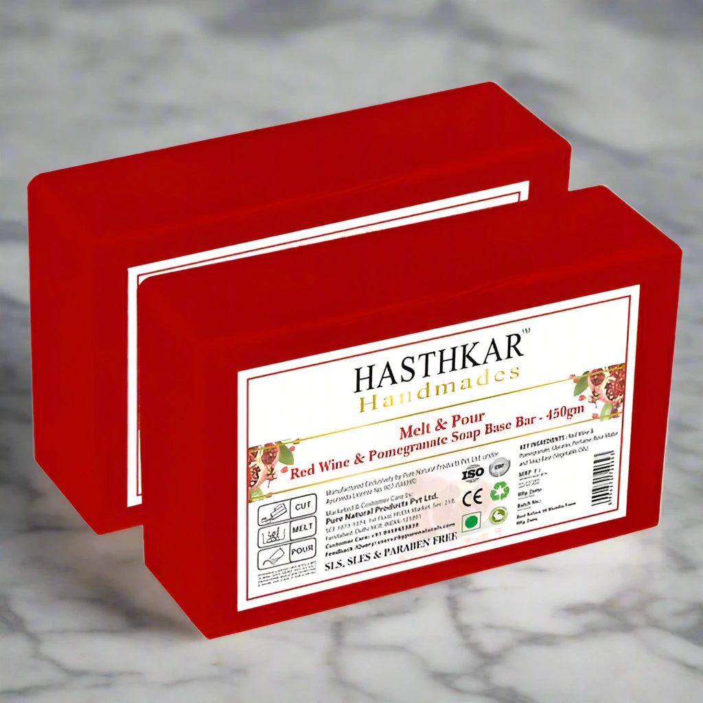Soap Red Wine With Pomegranate Extract Melt & Pour - AroundTheWineCooler