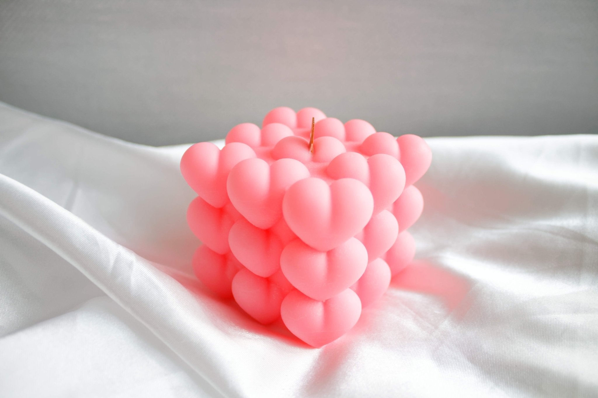 Wooden Wick Heart Candle - AroundTheWineCooler