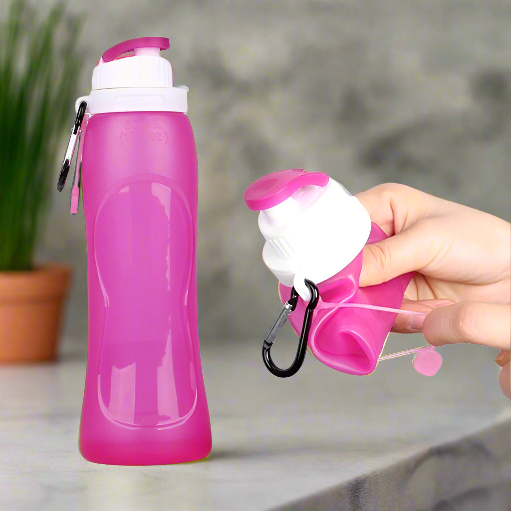 Collapsible Water Bottle - AroundTheWineCooler