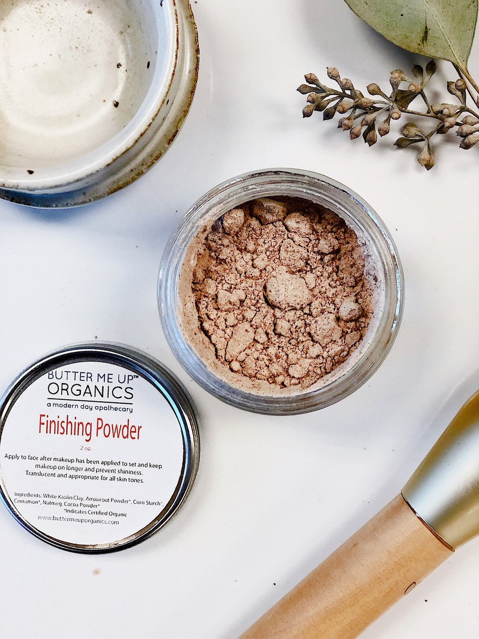 Organic Finishing Powder Setting - AroundTheWineCooler