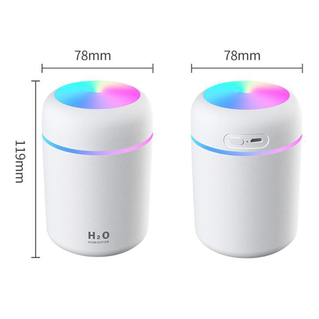 Portable Air Humidifier Aroma Essential Oil Diffuser for Car Home - AroundTheWineCooler