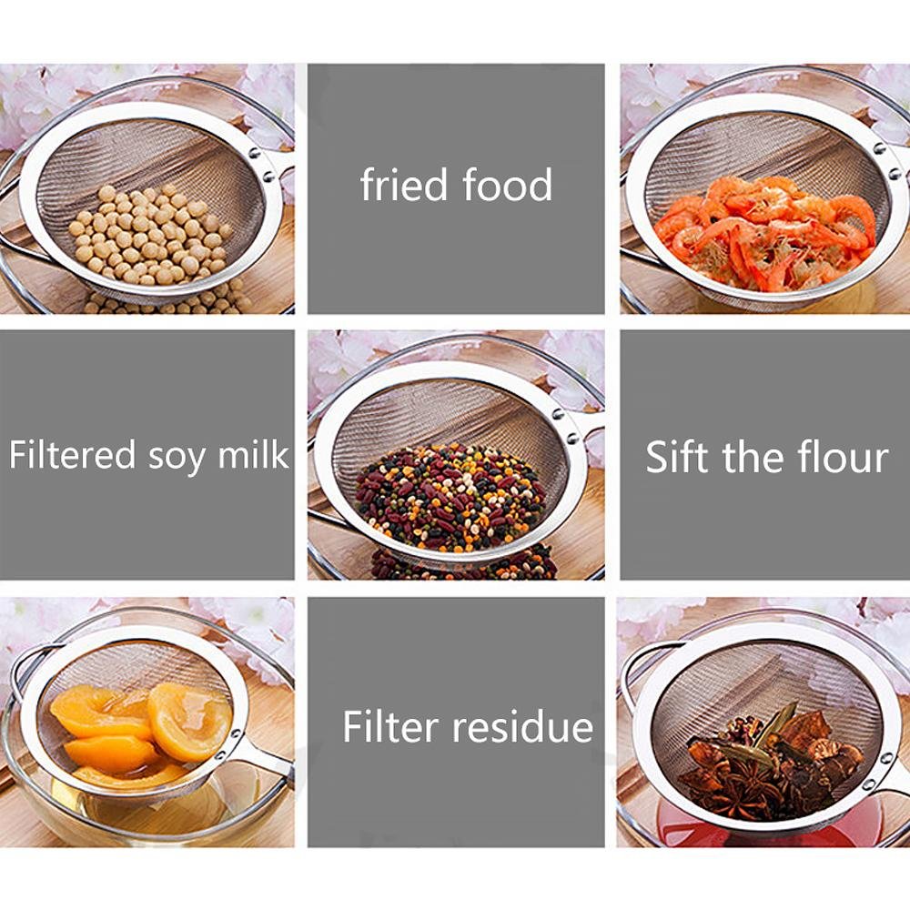 Stainless Steel 3 in 1 Liquid Colanders Set - AroundTheWineCooler