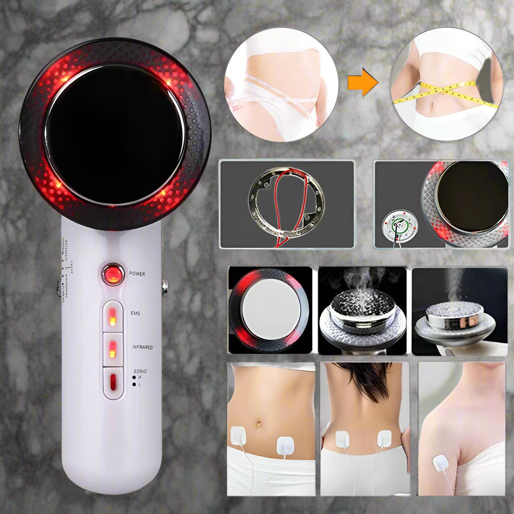 Body Face Lift Ultrasound Body Slimming Massager - AroundTheWineCooler