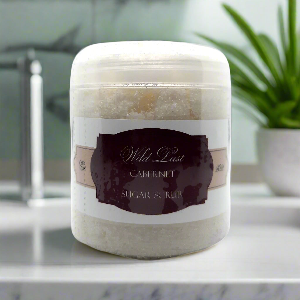 Wild Lust Cabernet Sugar Scrub - AroundTheWineCooler