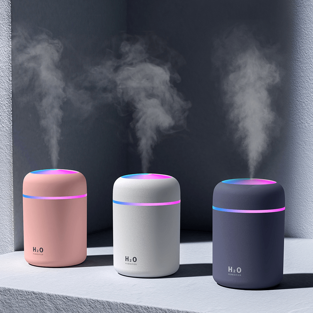 Portable Air Humidifier Aroma Essential Oil Diffuser for Car Home - AroundTheWineCooler