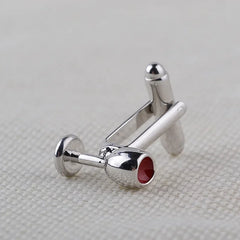 Delicate Jewelry French Shirt Wine Bottle Cufflinks for Men Classic Cuff Links High Quality Jewelry Gifts for Men Father Hasband