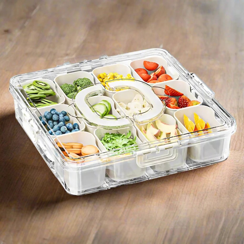Food and sewing Storage Divided Tray - AroundTheWineCooler