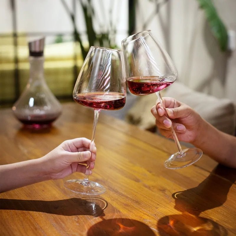 High - End Goblet Red Wine Glasses - AroundTheWineCooler