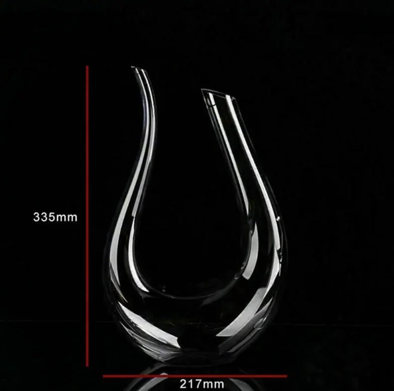 Crystal Wine Decanter Bottle - AroundTheWineCooler