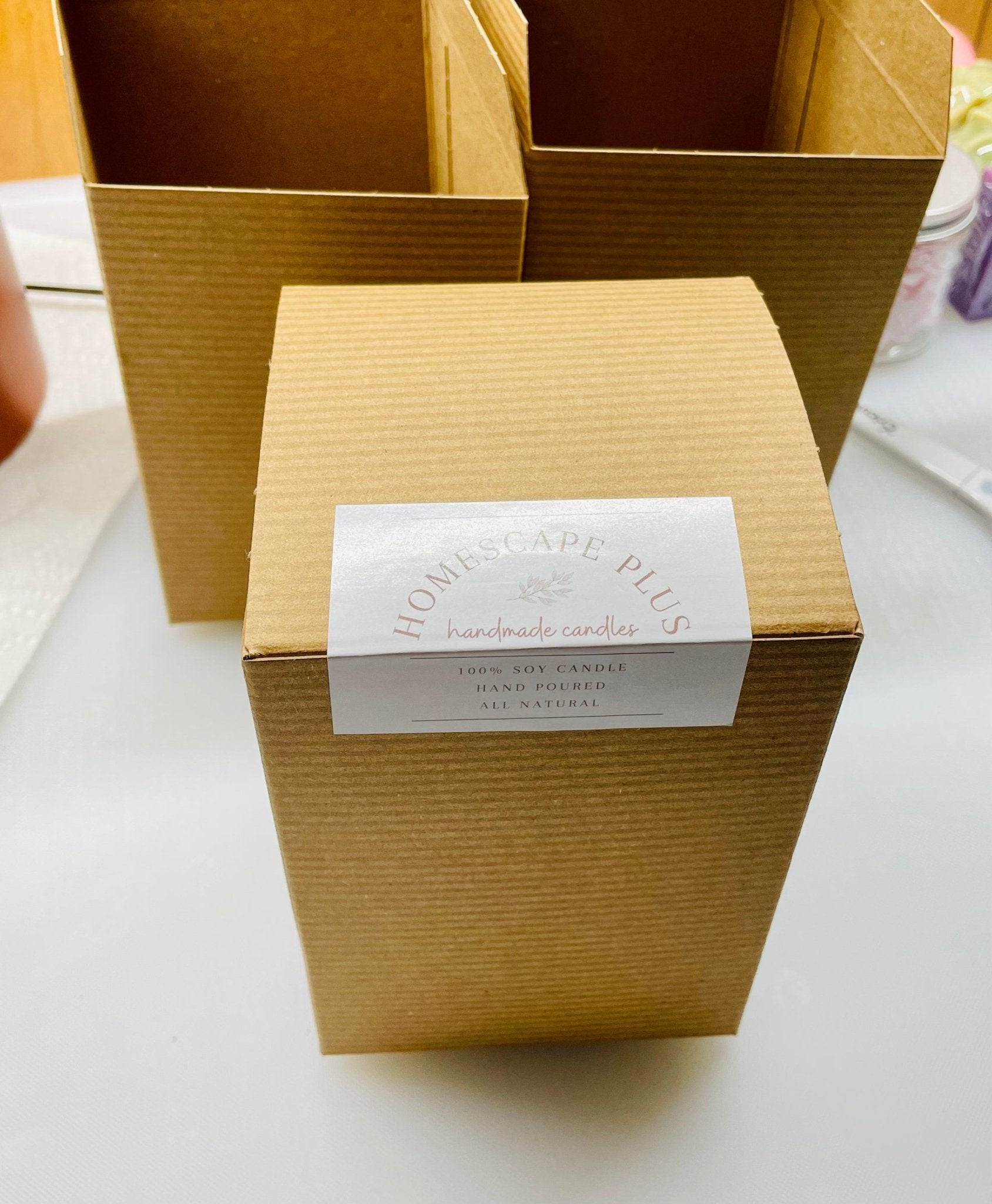 Vanilla Cake Candle - Ice Cream Scoop - AroundTheWineCooler