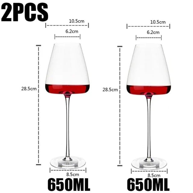 High - End Goblet Red Wine Glasses - AroundTheWineCooler