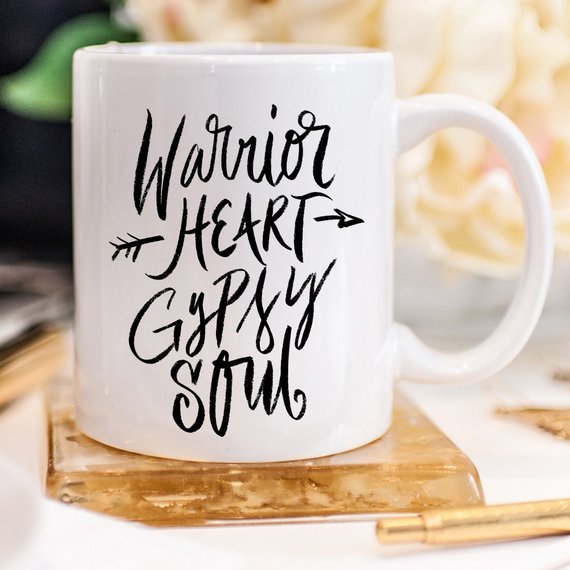 Gypsy Soul Coffee Mug, Travel Gifts, Wanderlust - AroundTheWineCooler