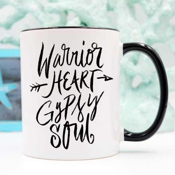 Gypsy Soul Coffee Mug, Travel Gifts, Wanderlust - AroundTheWineCooler