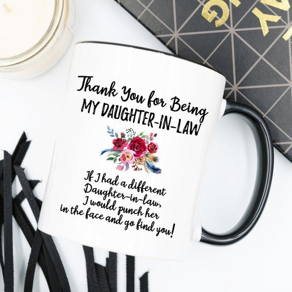Daughter in Law Gift Daughter in Law Mug Daughter - AroundTheWineCooler