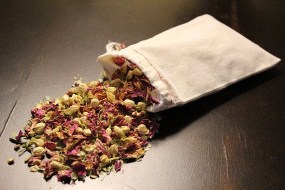 Organic Rejuvenating Bath Tea or Sachet - AroundTheWineCooler