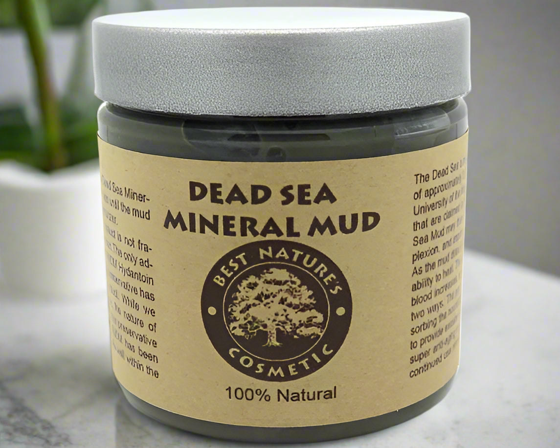 Dead Sea Mineral Mud removes toxins and impurities - AroundTheWineCooler