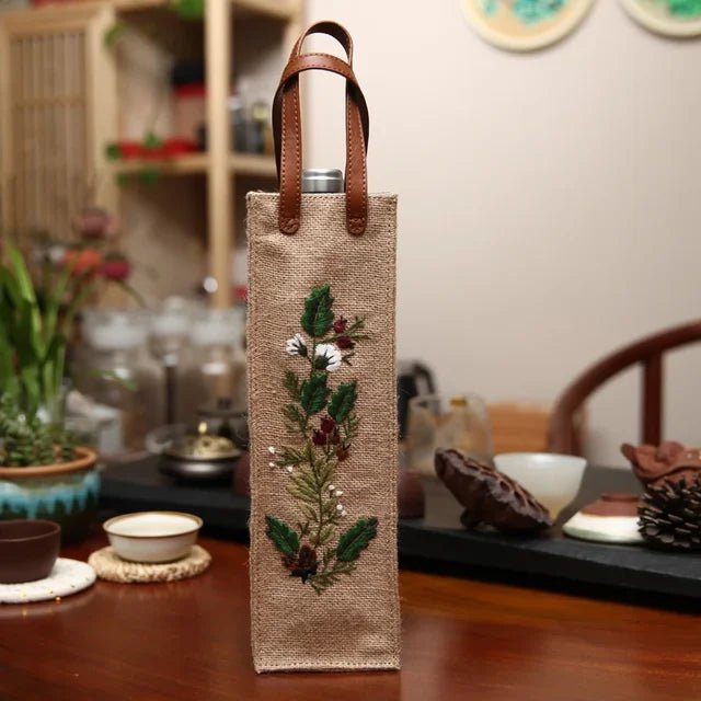 Diamond Wine Bag Bottle Gift - AroundTheWineCooler