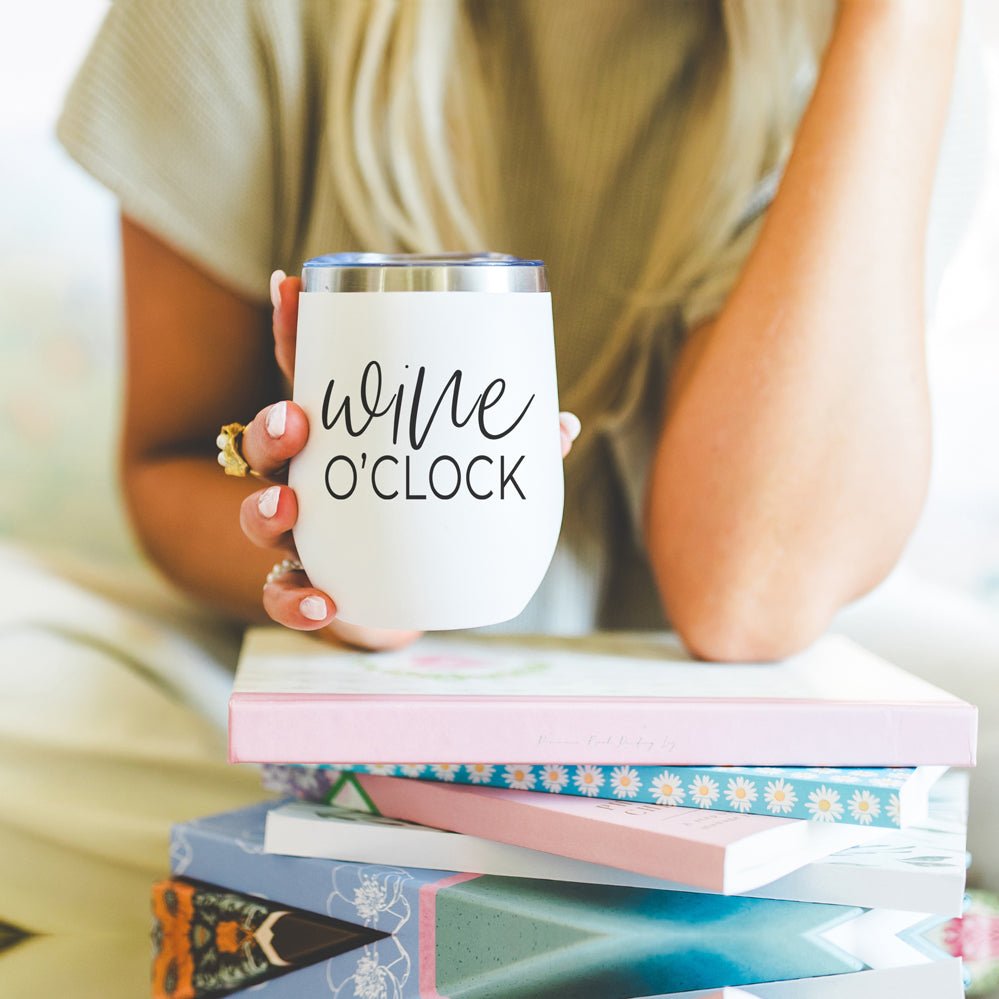 Wine O'Clock 12oz - AroundTheWineCooler