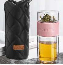 Glass Tea Infuser Bottle - AroundTheWineCooler