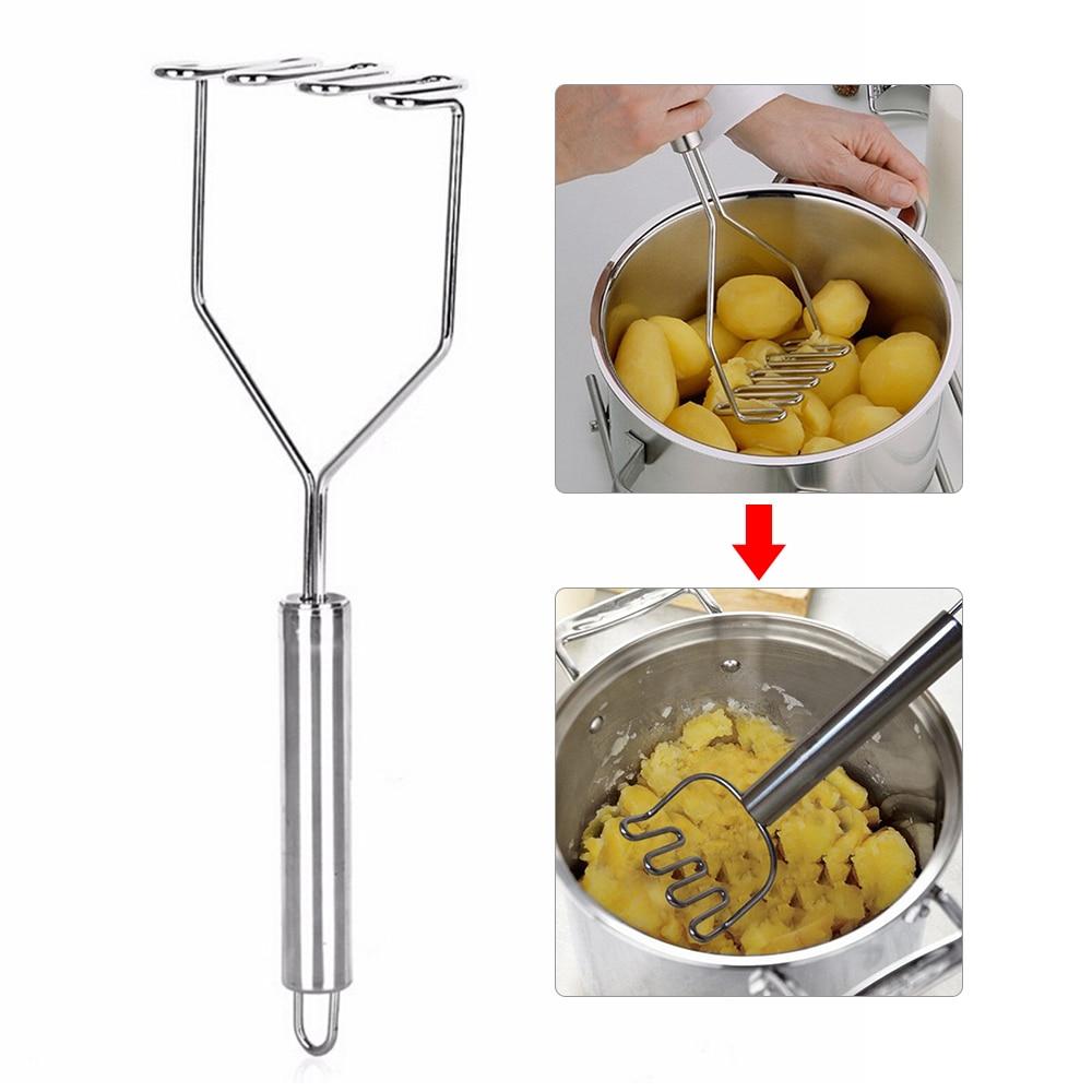Premium Stainless Steel Durable Potato and Food Masher - AroundTheWineCooler