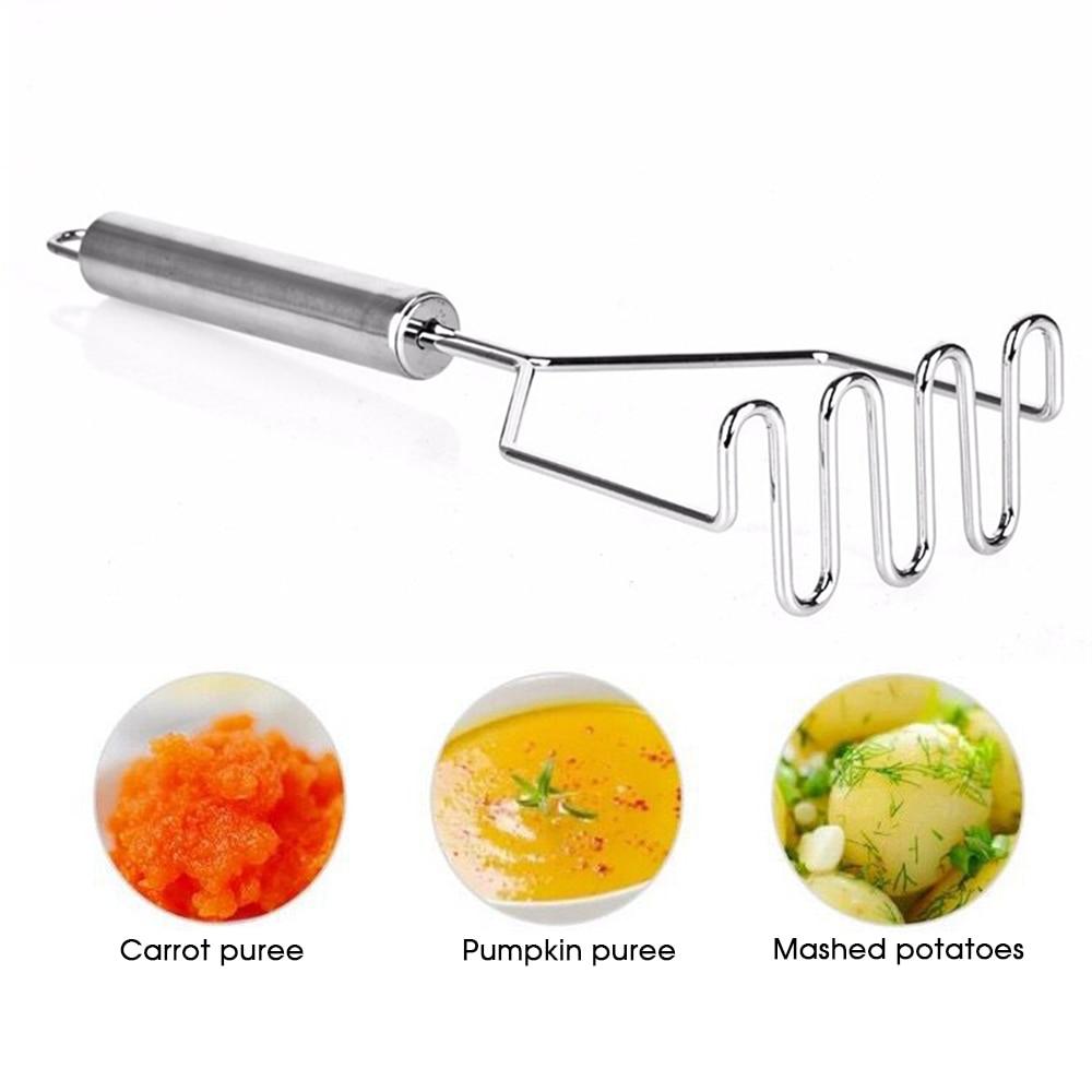 Premium Stainless Steel Durable Potato and Food Masher - AroundTheWineCooler