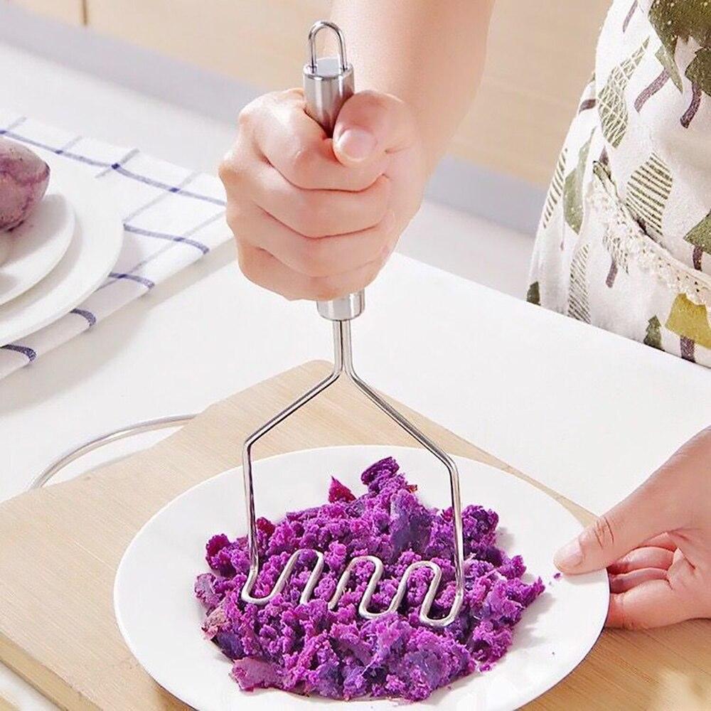 Premium Stainless Steel Durable Potato and Food Masher - AroundTheWineCooler
