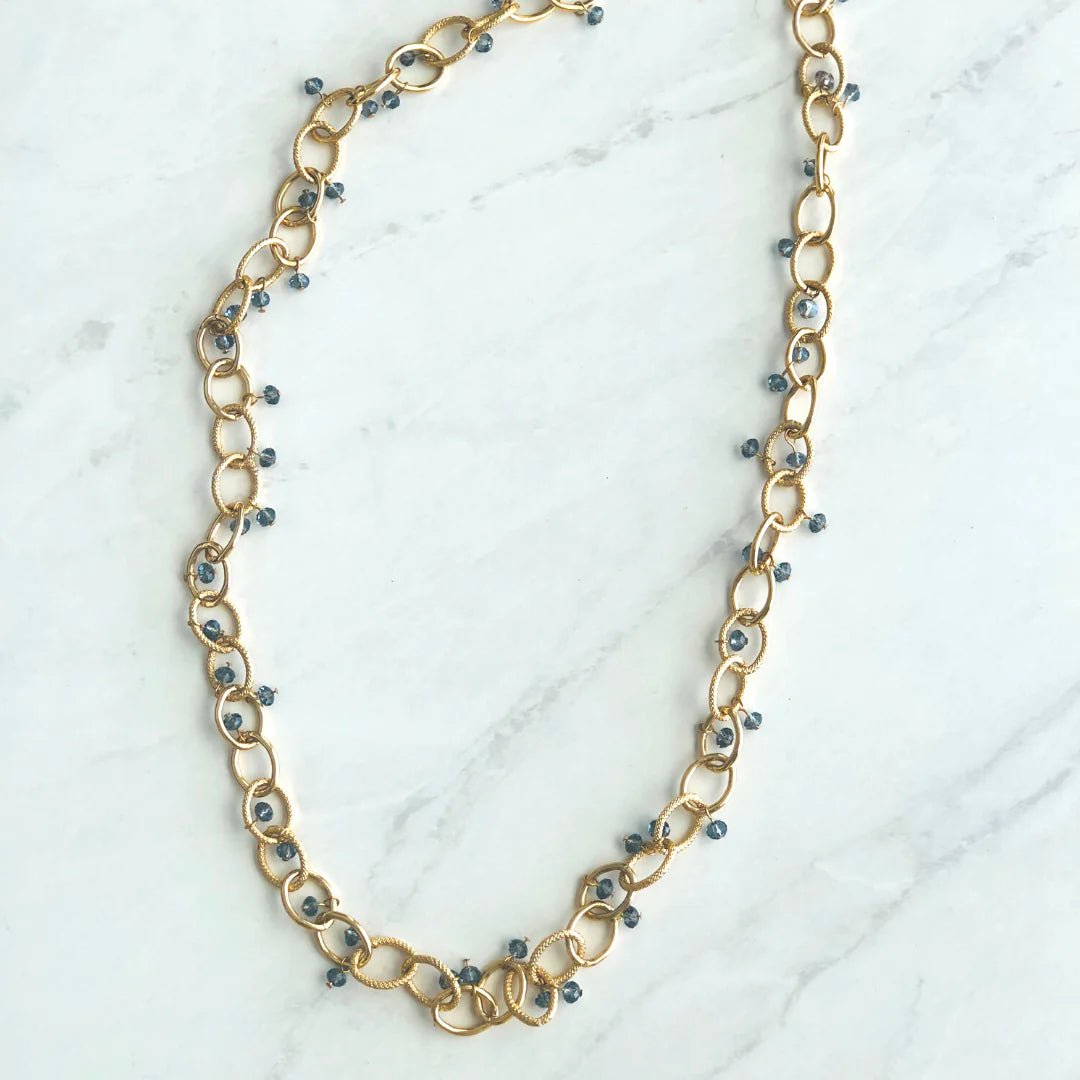 Chain Droplets Necklace - AroundTheWineCooler