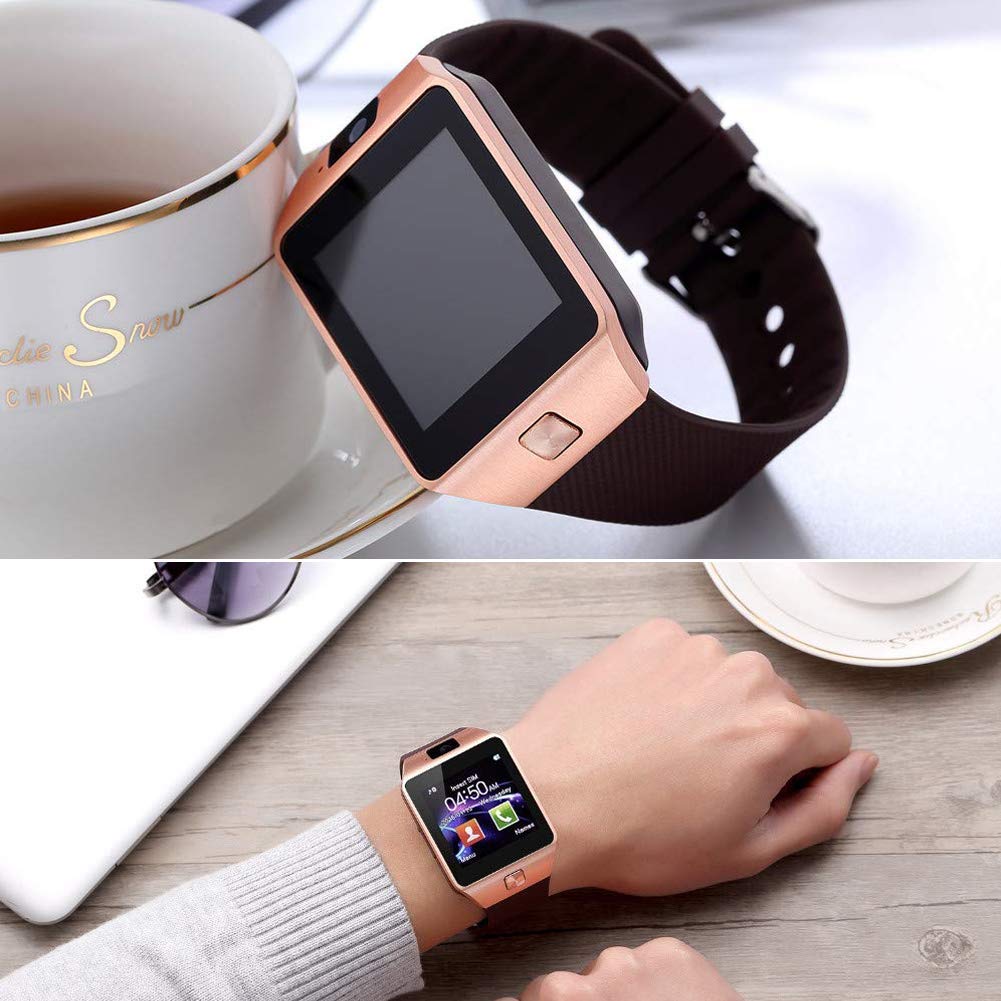 Bluetooth android smart watch with Camera Clock SIM TF Slot smartwatch - AroundTheWineCooler