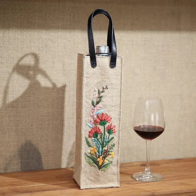 Diamond Wine Bag Bottle Gift - AroundTheWineCooler