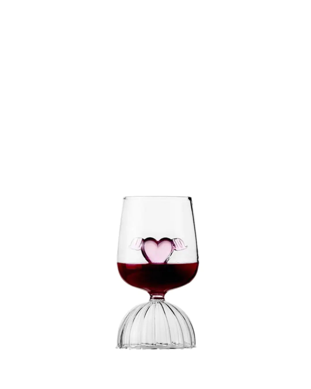 Heart Wine Glass