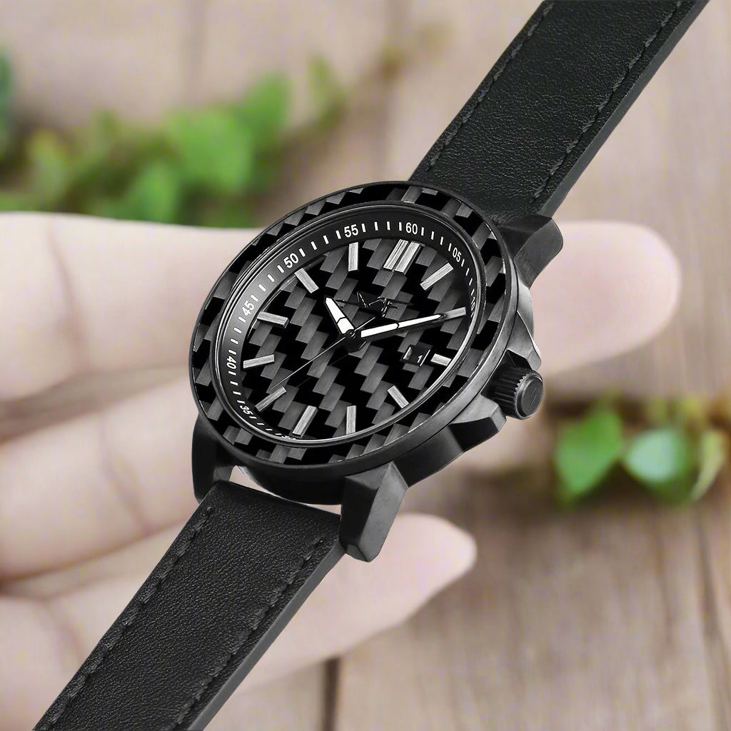●STEALTH● APOLLO Series Carbon Fiber Watch - AroundTheWineCooler