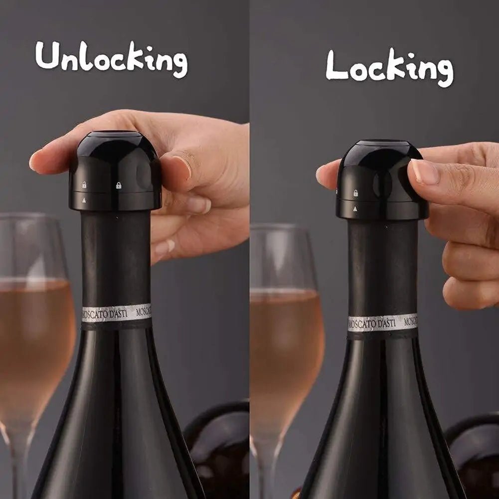 Champagne Wine Bottle Stopper - AroundTheWineCooler