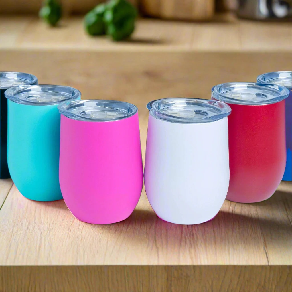 12oz Wine Tumbler - AroundTheWineCooler