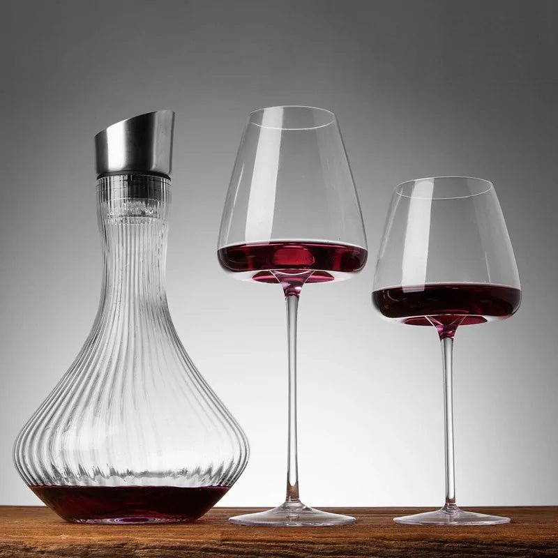 High - End Goblet Red Wine Glasses - AroundTheWineCooler